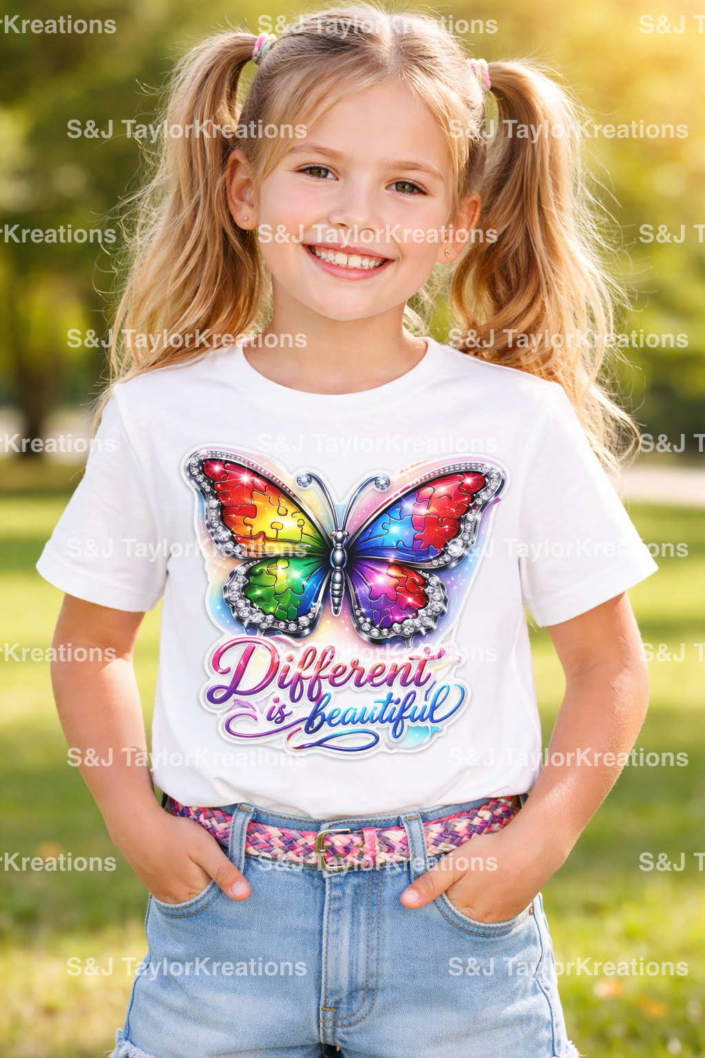 Different is Beautiful Butterfly