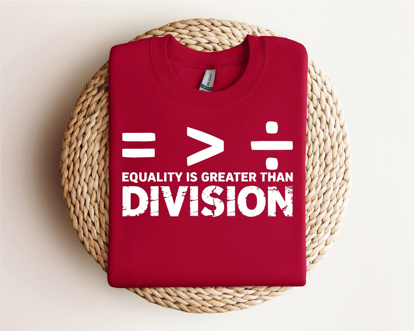 Equality Is Greater Than Divison