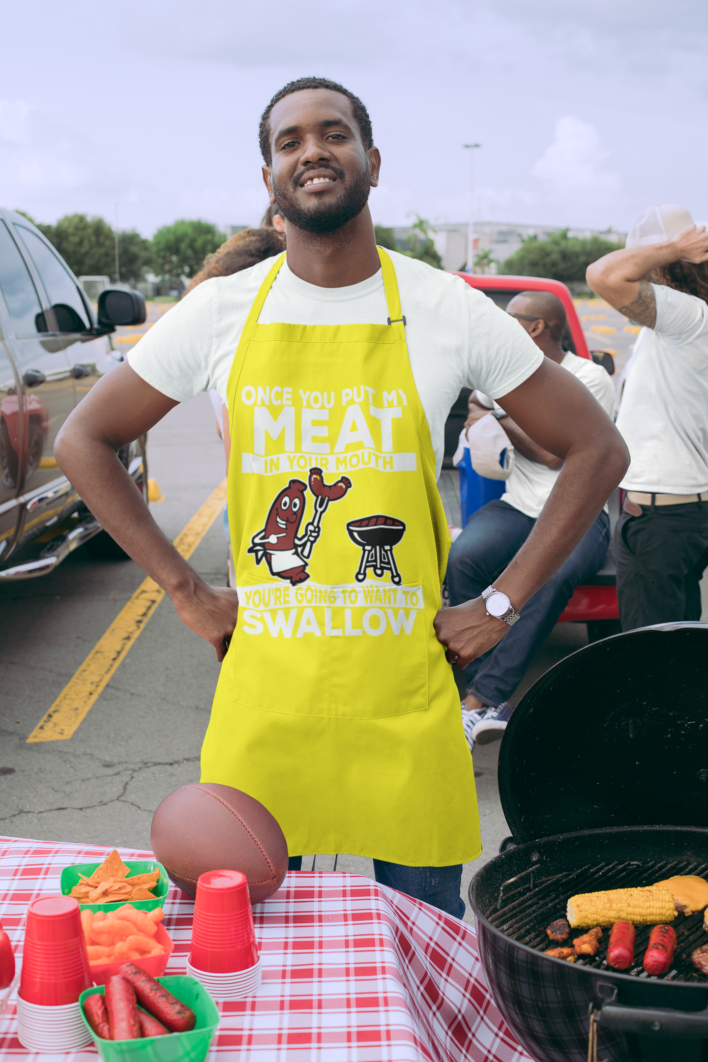 ONCE YOU PUT MY MEAT IN YOUR MOUTH APRON