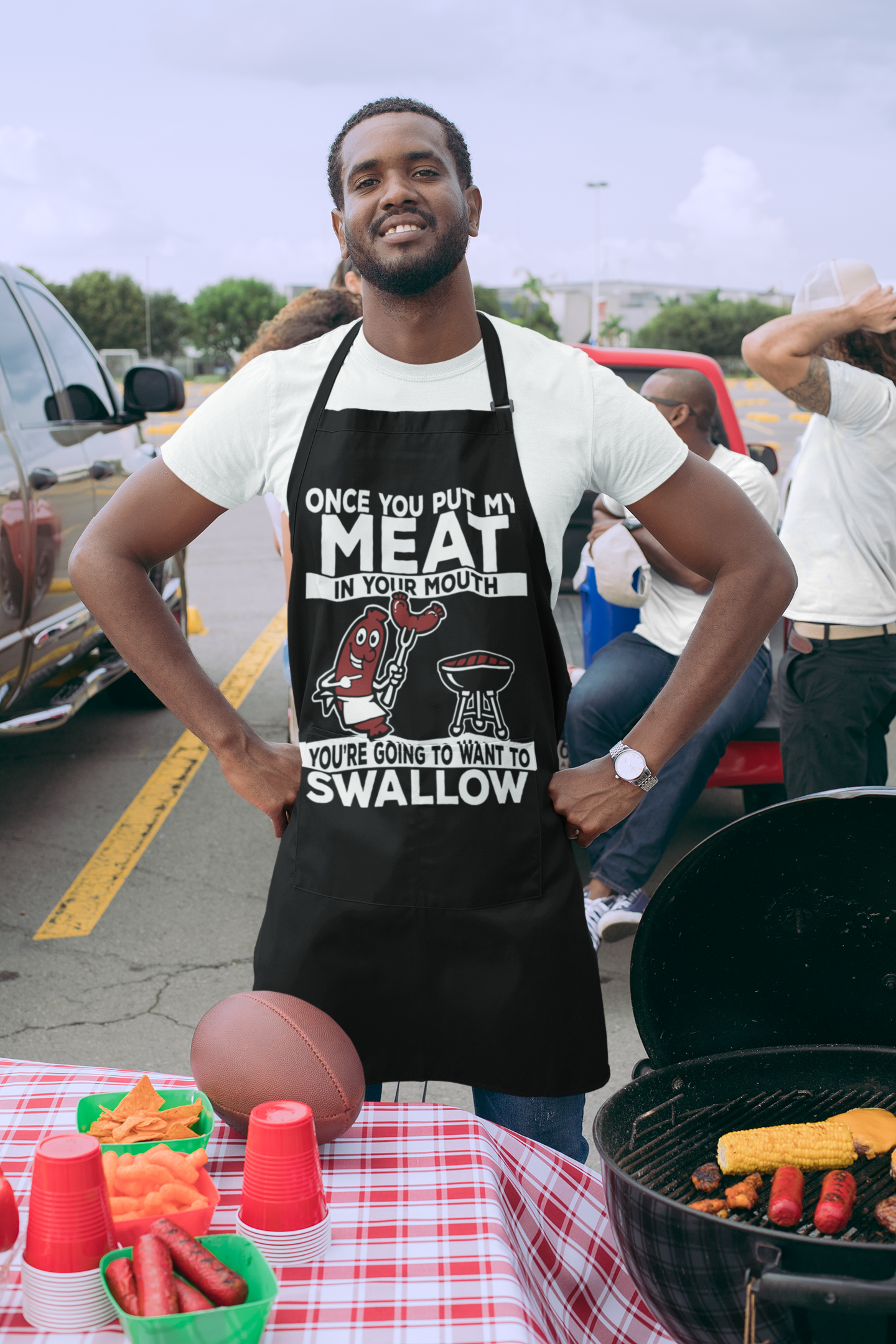 ONCE YOU PUT MY MEAT IN YOUR MOUTH APRON