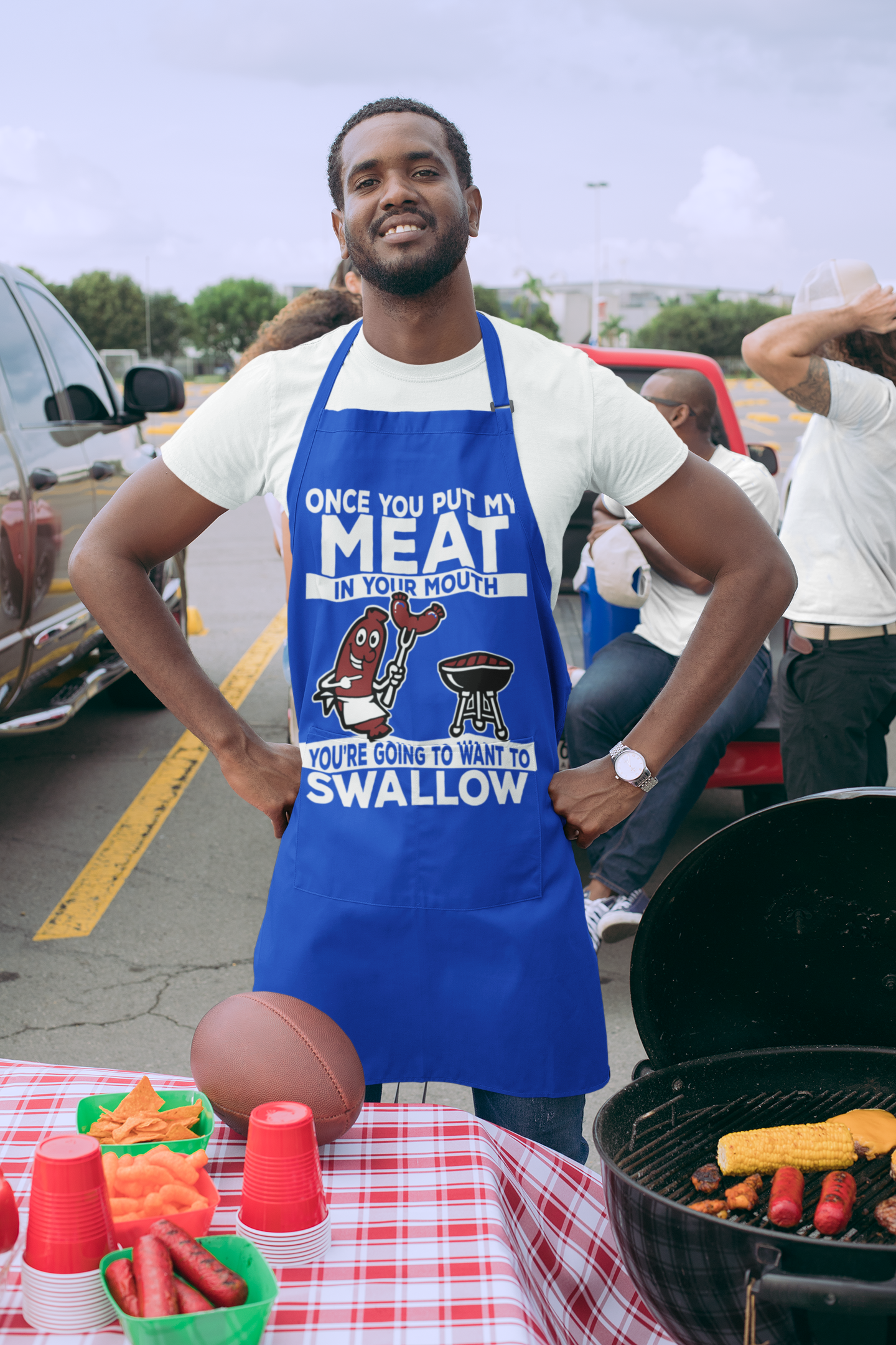 ONCE YOU PUT MY MEAT IN YOUR MOUTH APRON