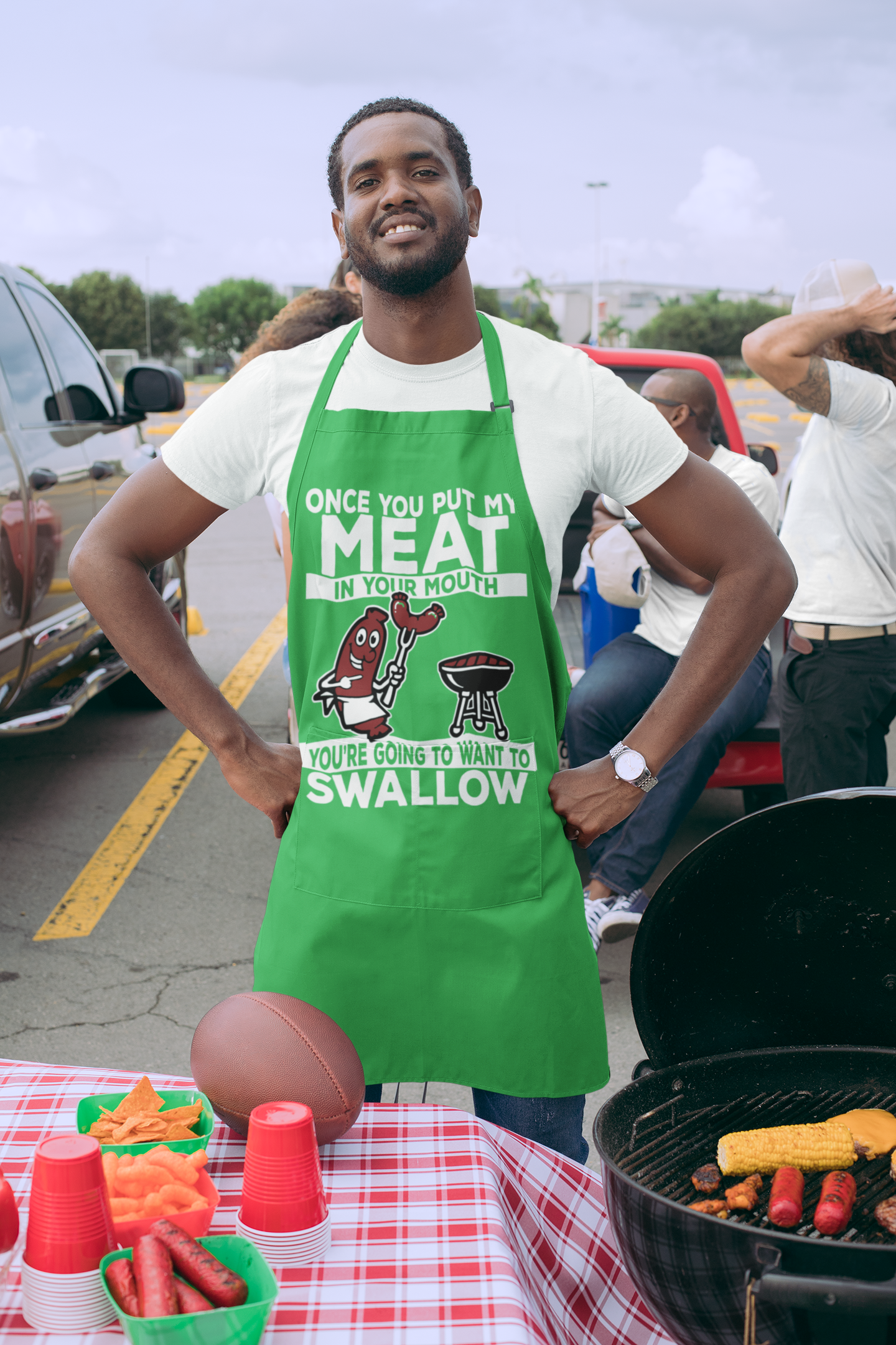 ONCE YOU PUT MY MEAT IN YOUR MOUTH APRON