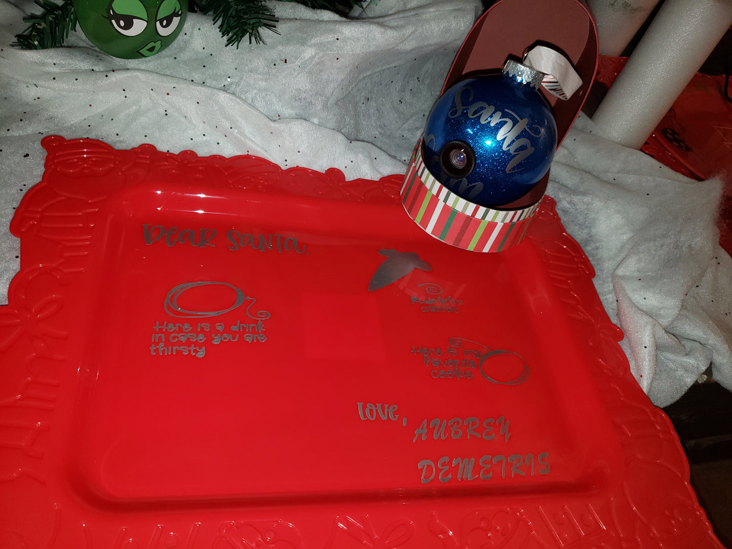 Santa cookie Trays