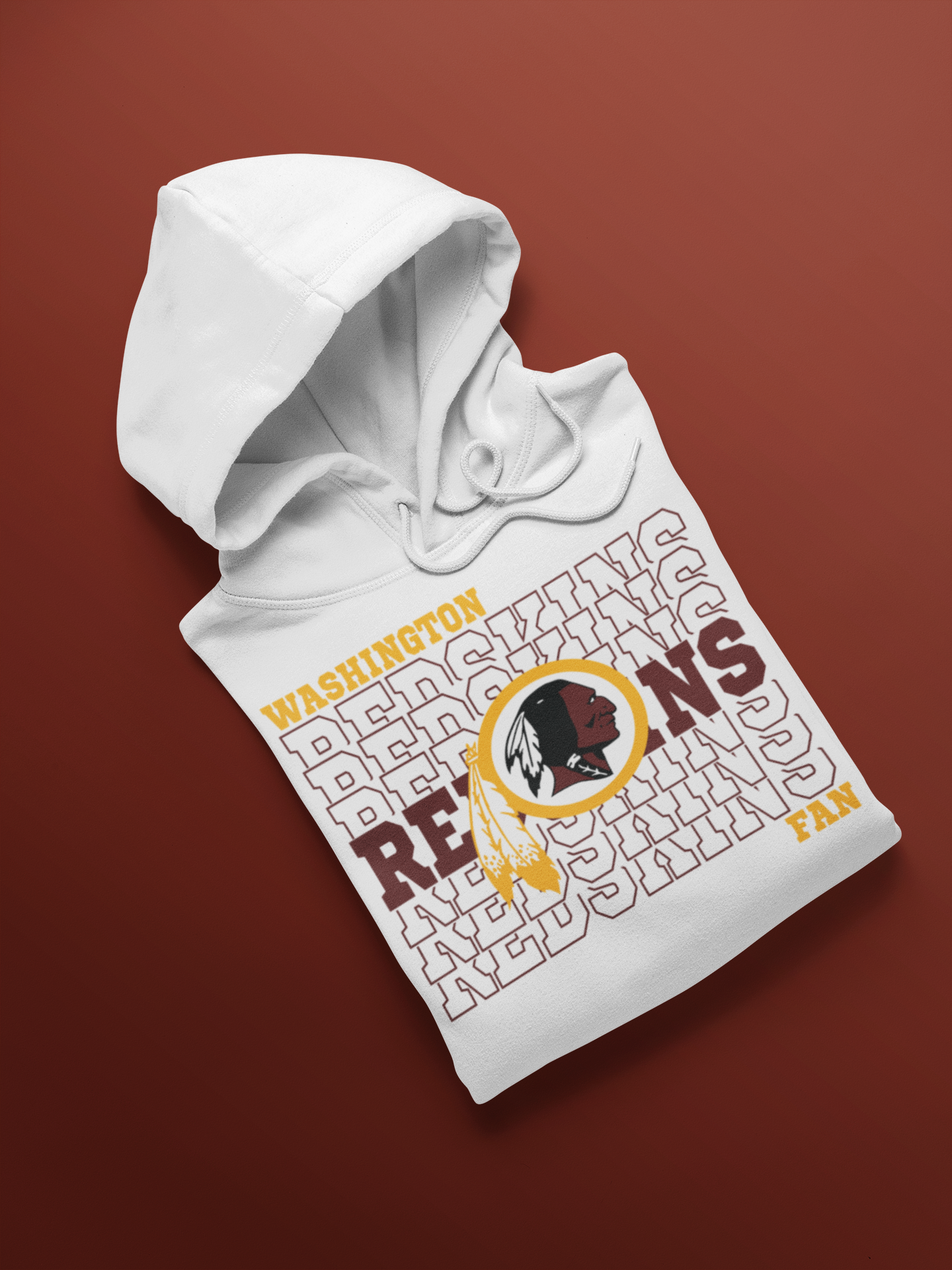 Football Stacked Hoodies