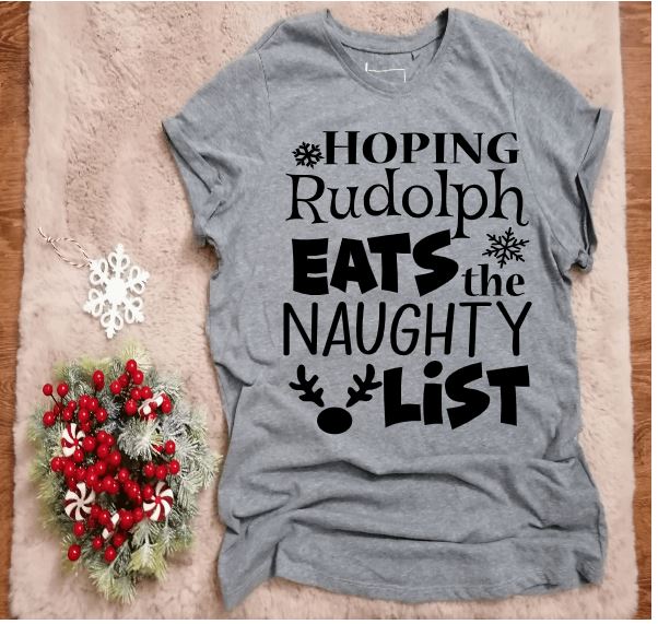 Rudolph EATS the naughty list