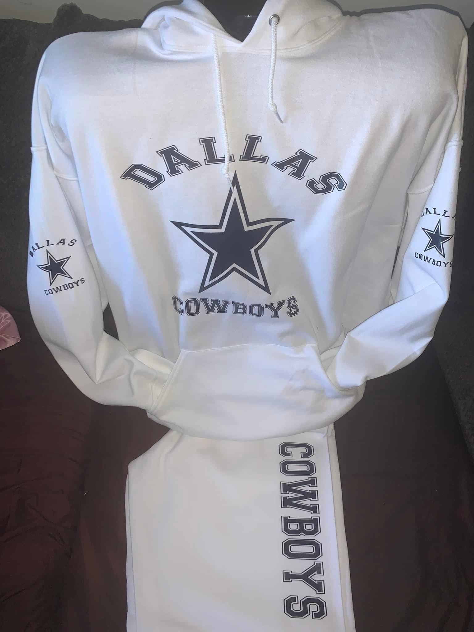 Dallas Cowboys Sweatsuit, Hoodie, or sweatshirt – S&J Taylor Kreations
