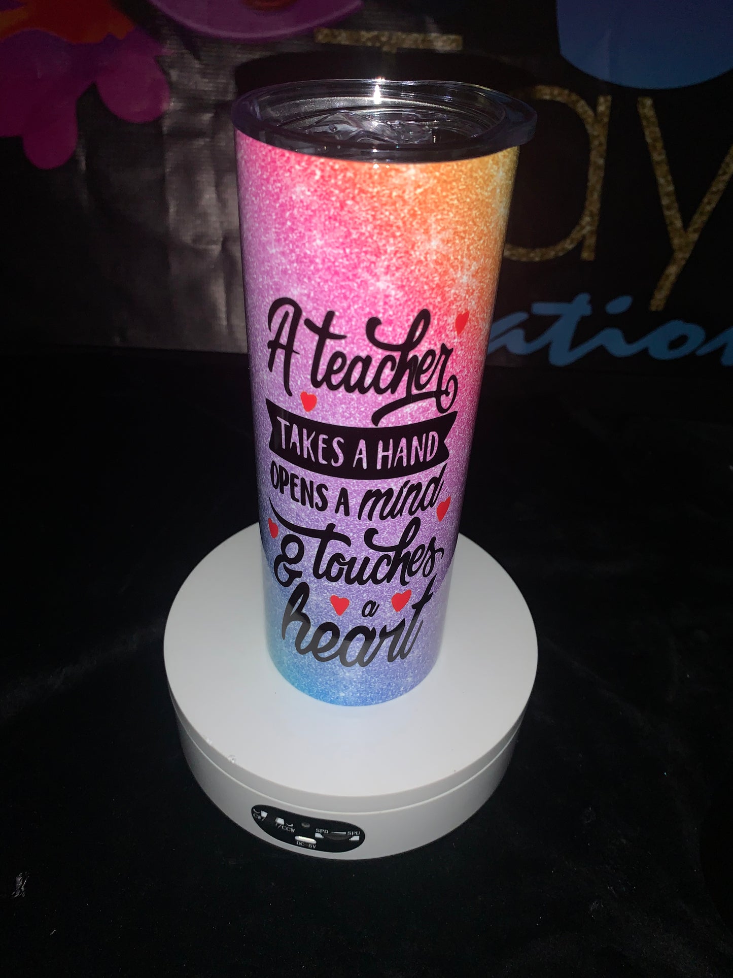 A Teacher teaches 20 Oz Tumbler