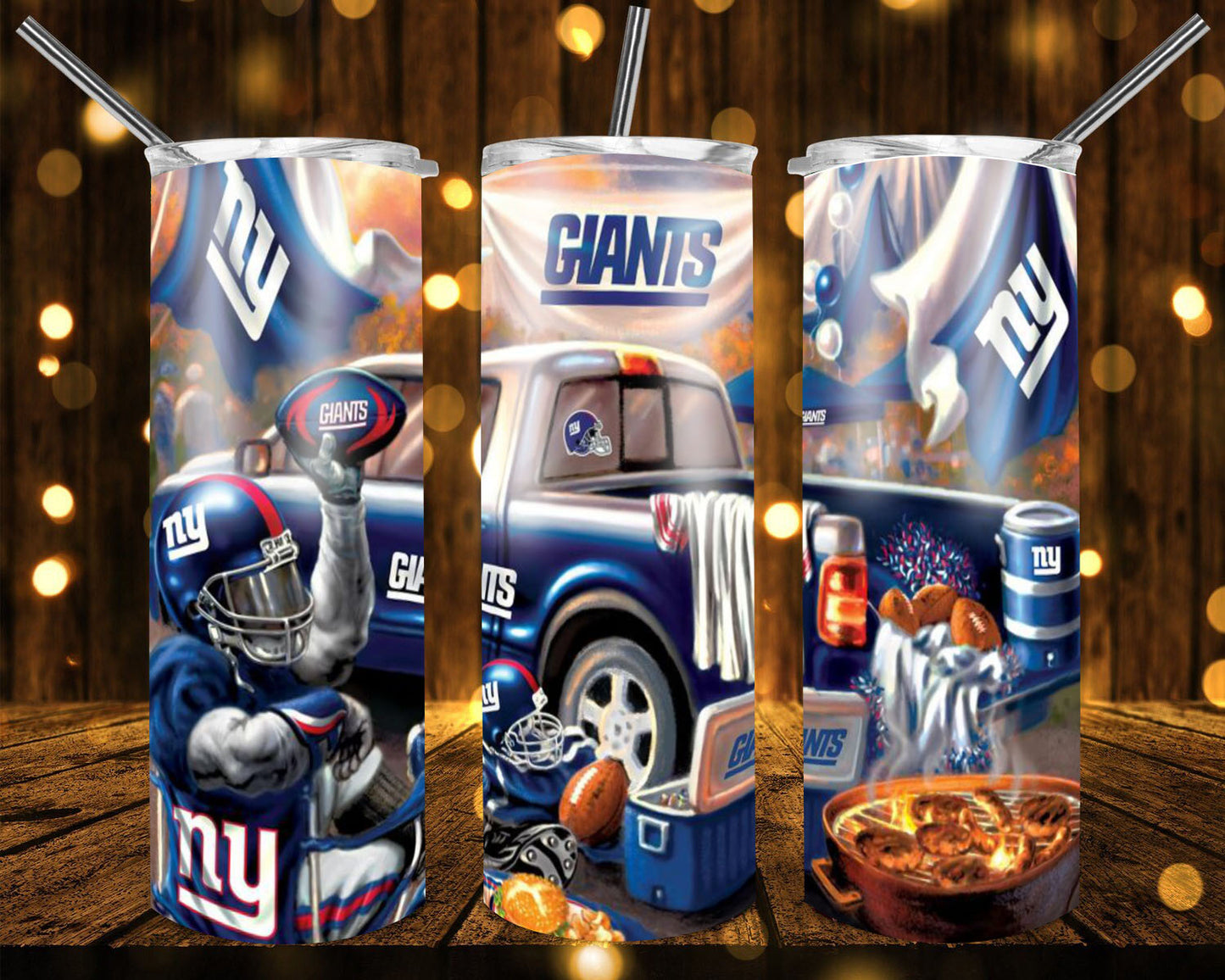 NFL Game Day  Inspired  20 0z Tumbler