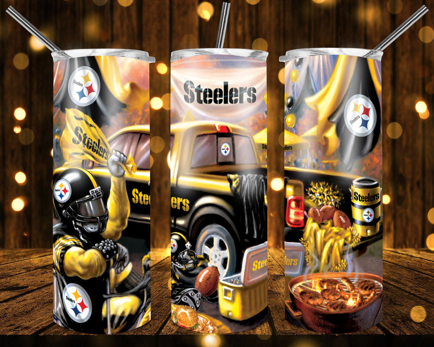 NFL Game Day  Inspired  20 0z Tumbler