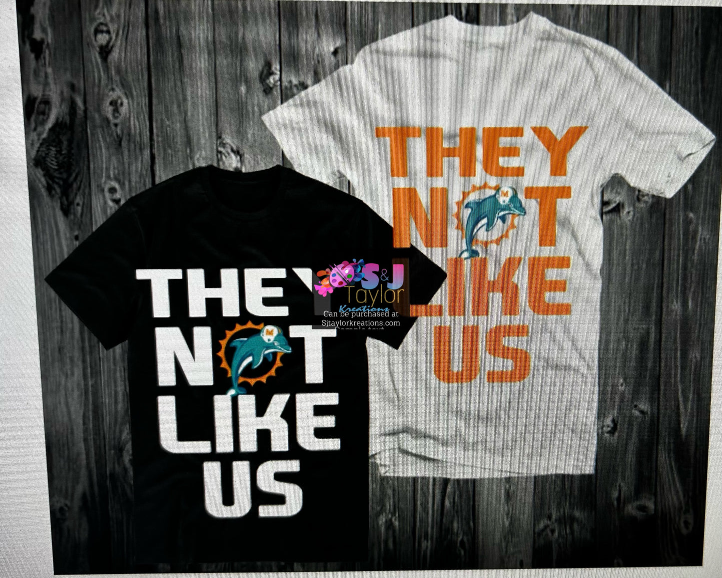 Dolphins Football Inspired They Not Like Us