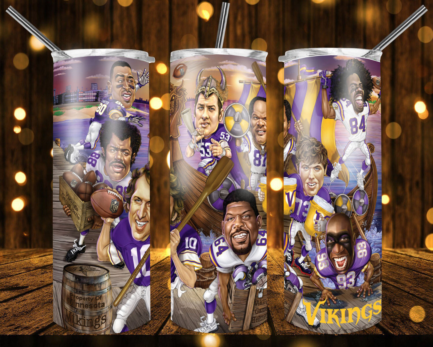 NFL Game Day  Inspired  20 0z Tumbler