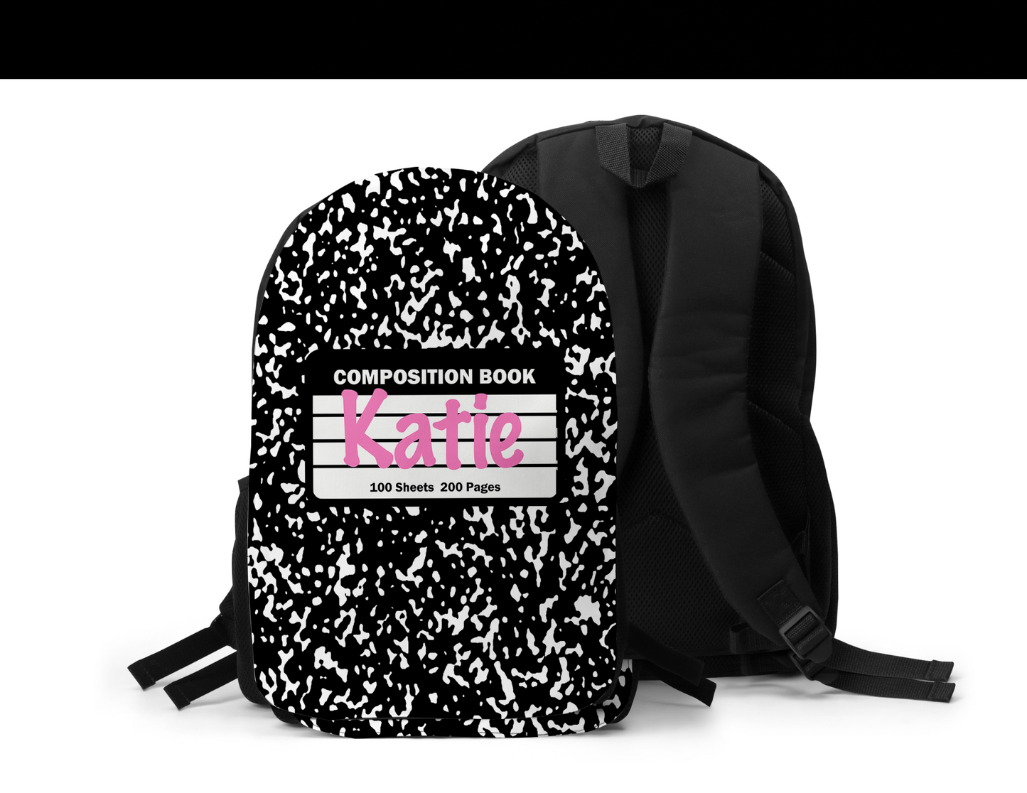 Composition Backpacks and Lunch Bags