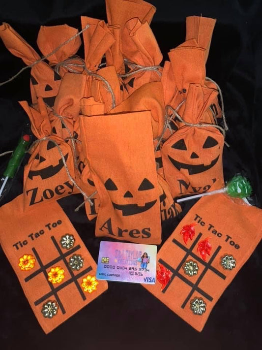 Halloween custom party bags