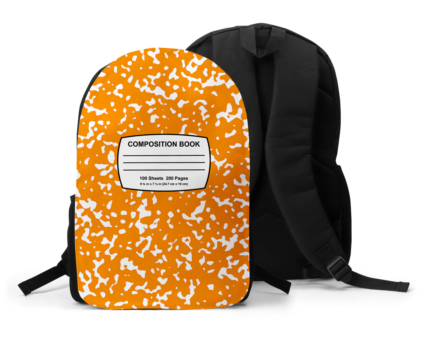 Composition Backpacks and Lunch Bags