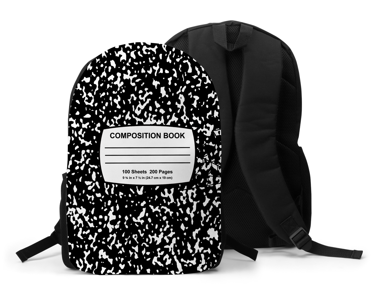 Composition Backpacks and Lunch Bags