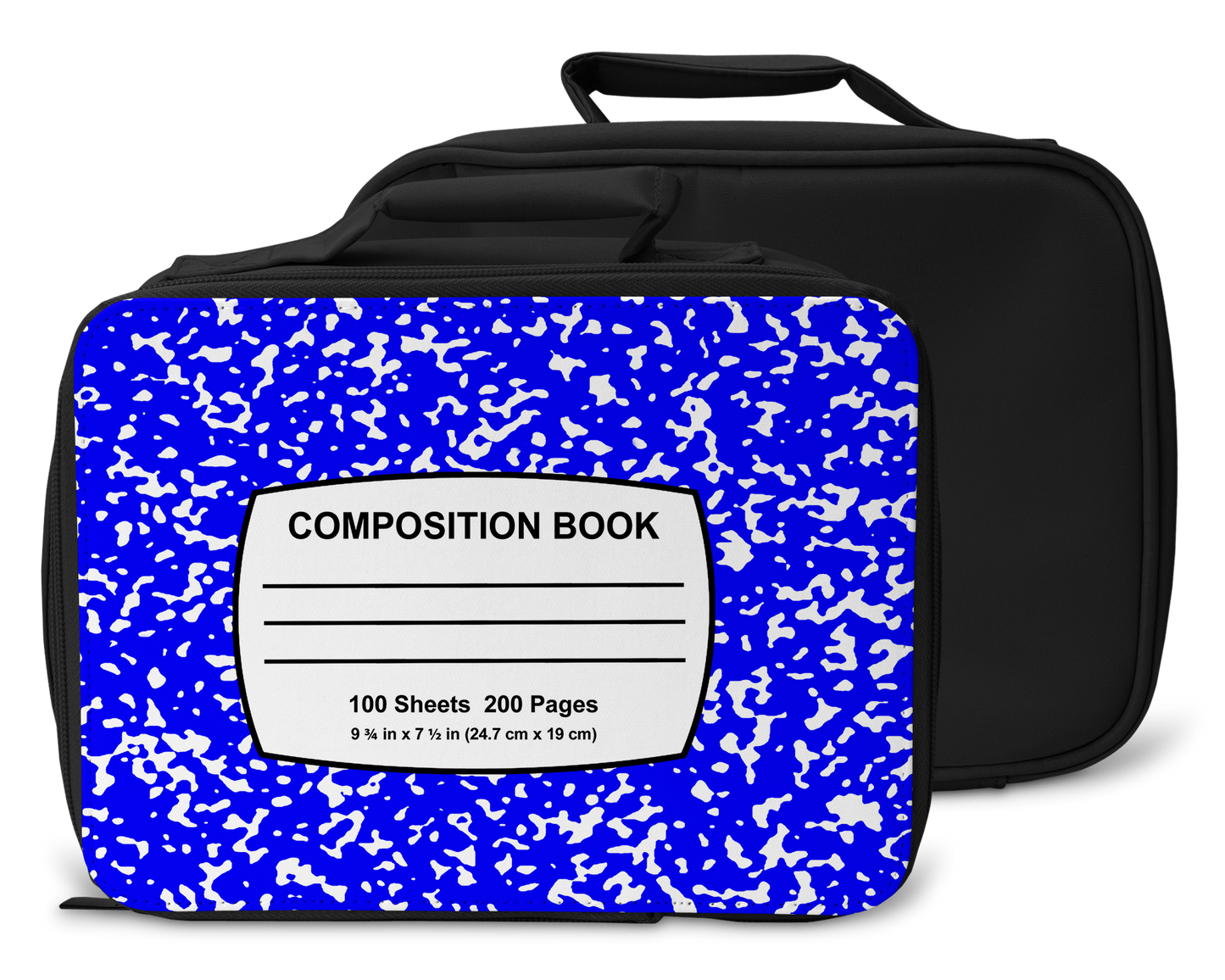 Composition Backpacks and Lunch Bags