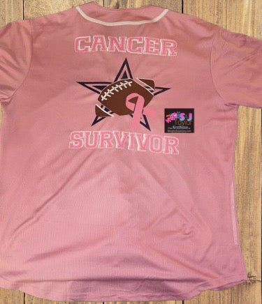 Tackle Breast Cancer Football Jersey