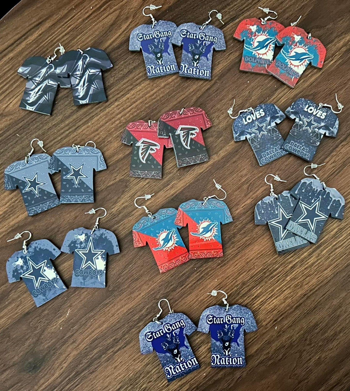 Sports Theme Earrings