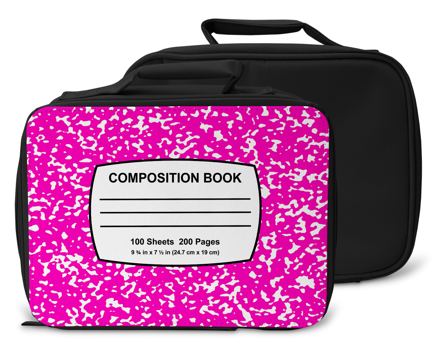 Composition Backpacks and Lunch Bags