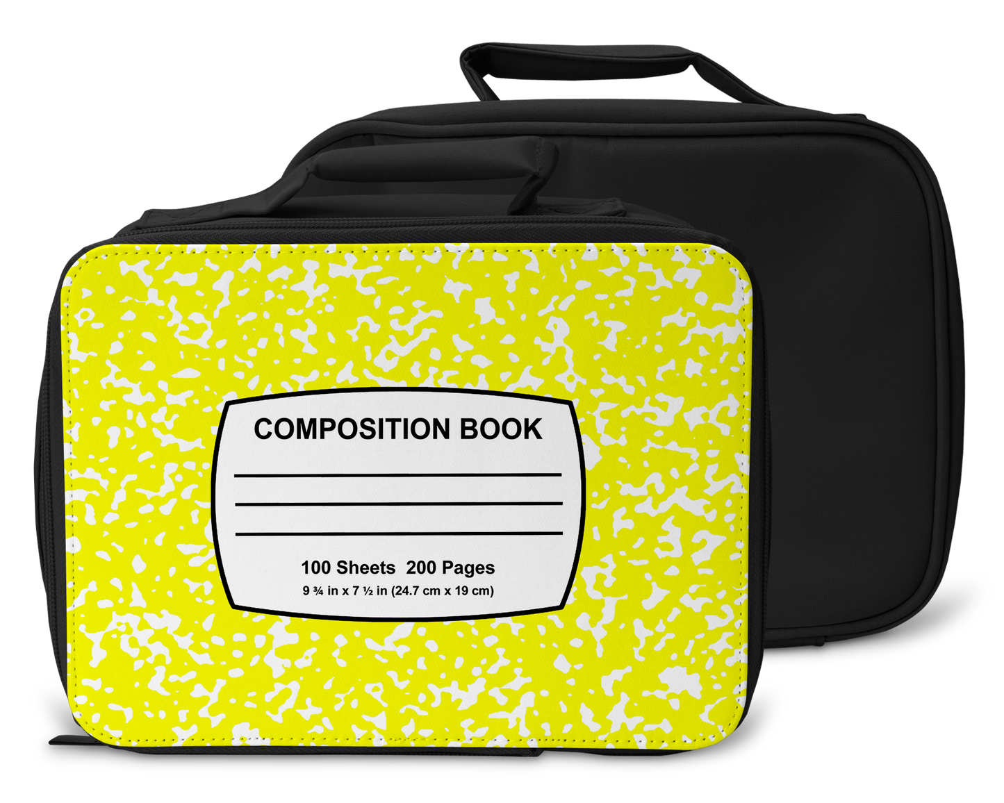 Composition Backpacks and Lunch Bags