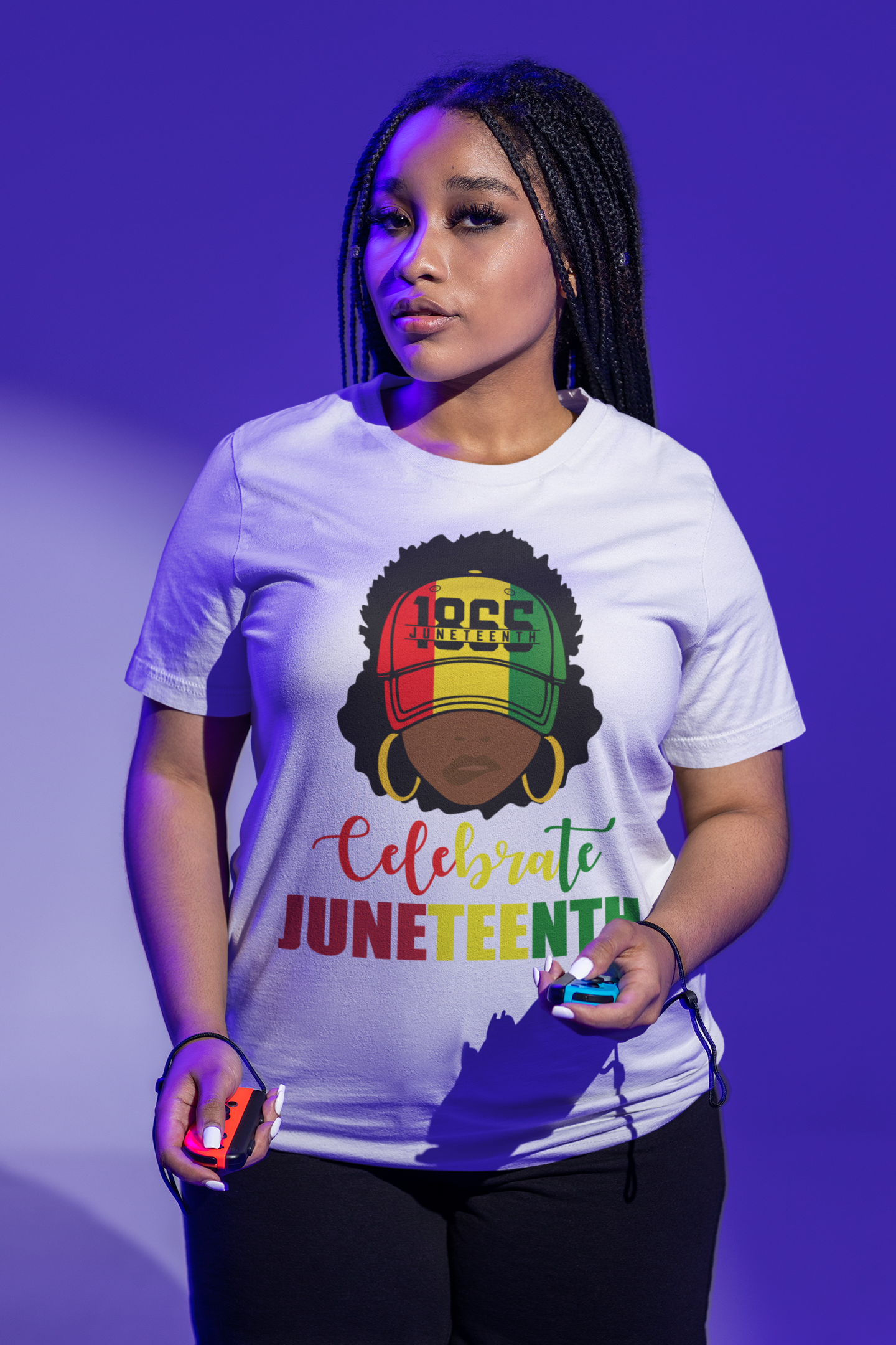 Celebrate Juneteenth  Lady