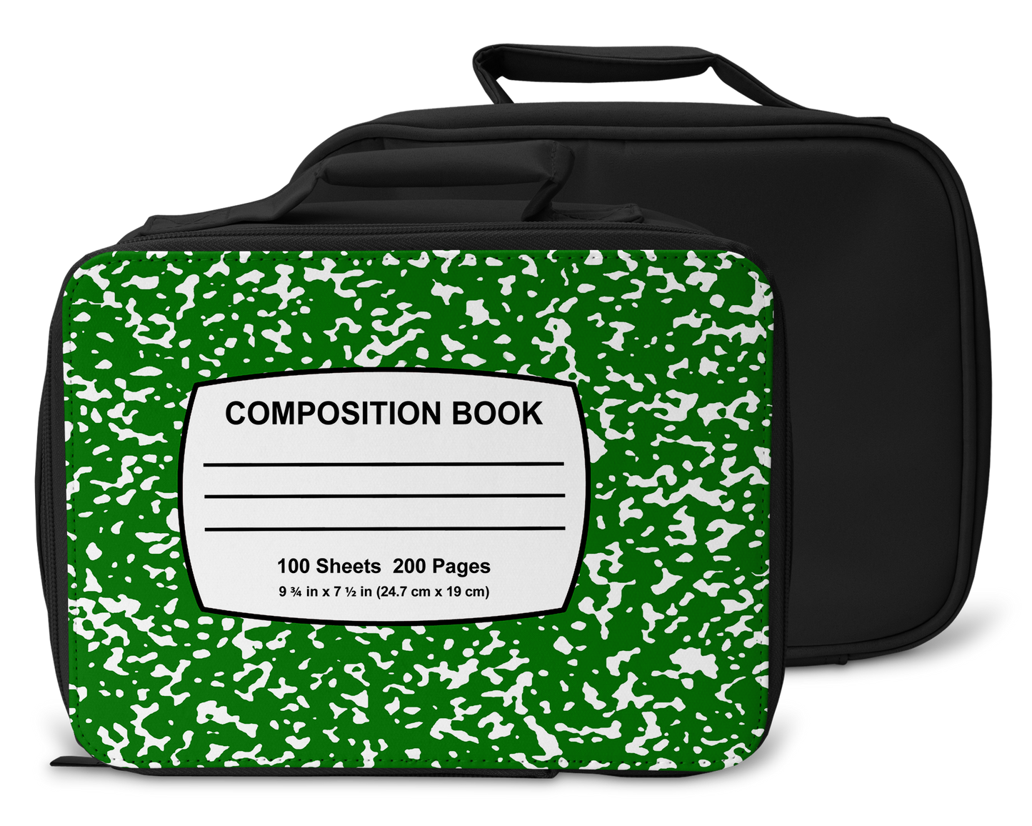 Composition Backpacks and Lunch Bags