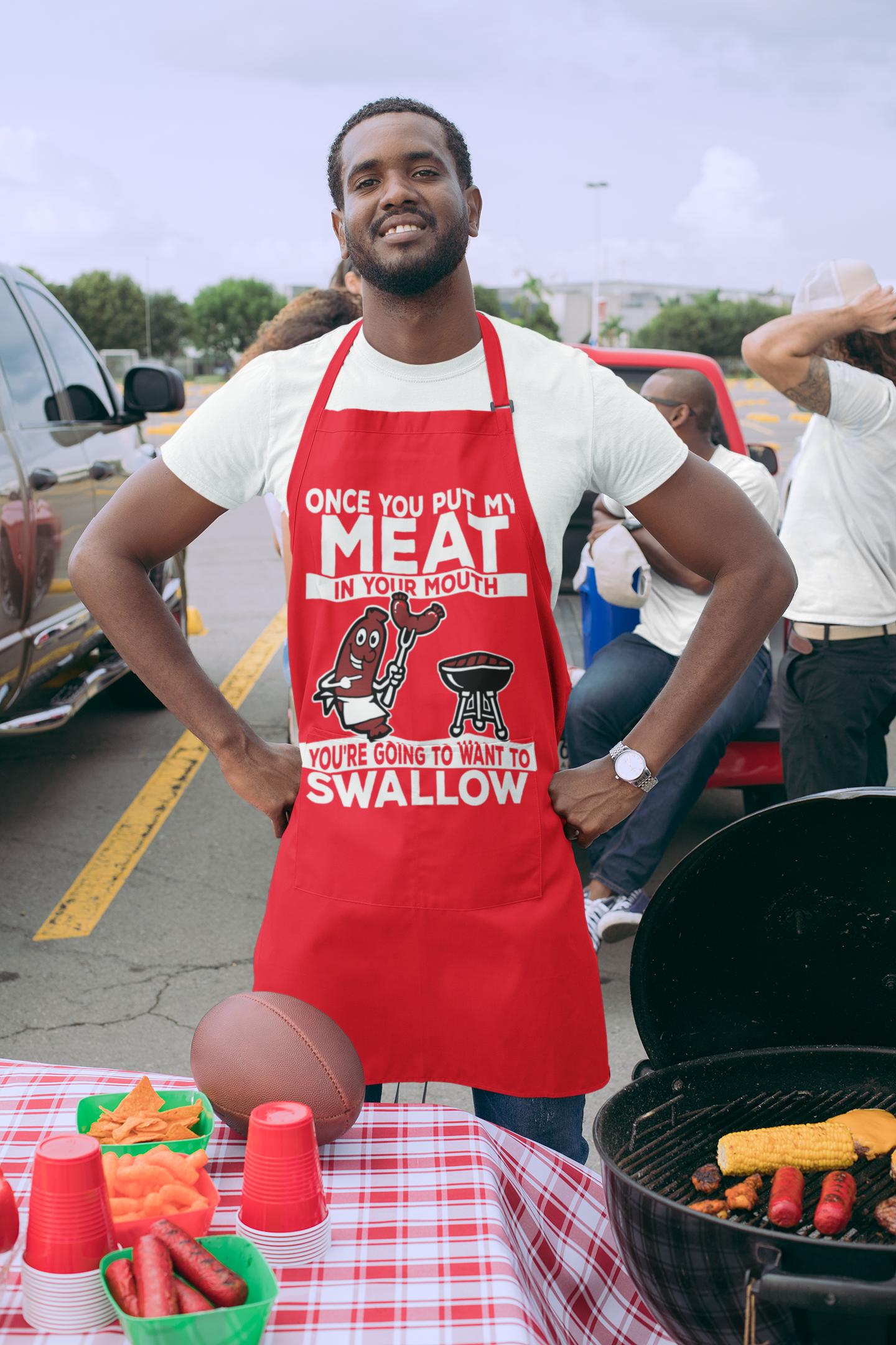 ONCE YOU PUT MY MEAT IN YOUR MOUTH APRON