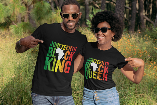 Juneteenth Black King and Queen