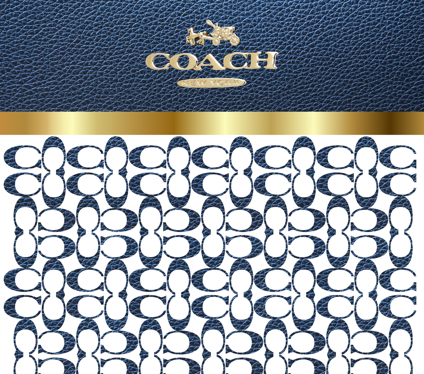 Luxury Inspired Coach Tumblers