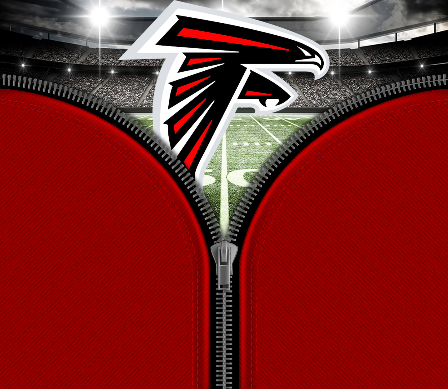 NFL Inspired Zipper 20 0z Tumbler