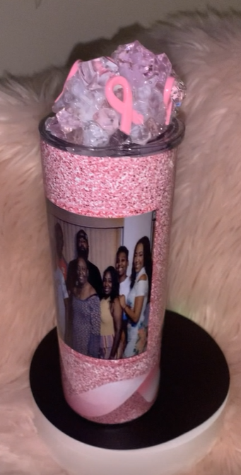 Breast Cancer Memorial Tumbler