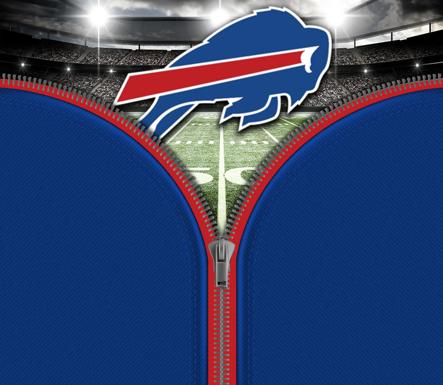 NFL Inspired Zipper 20 0z Tumbler