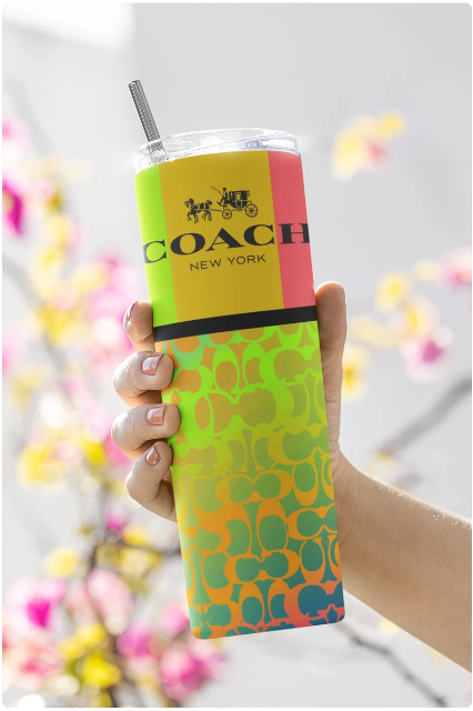 Luxury Inspired Coach Tumblers