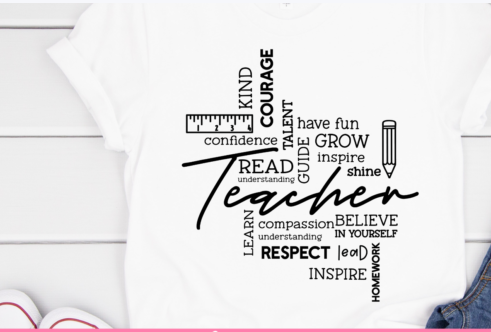 Teacher Word Art