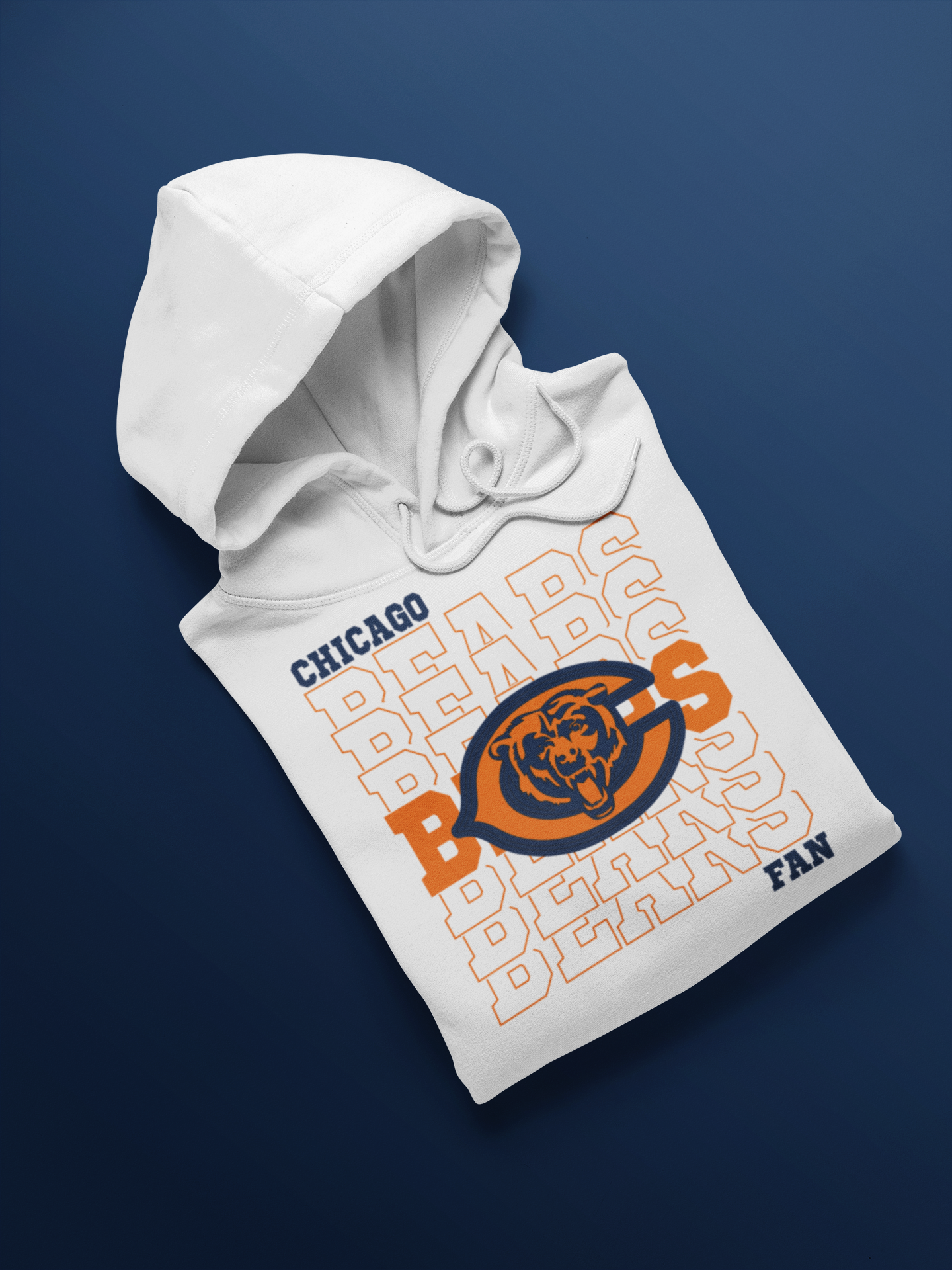 Football Stacked Hoodies