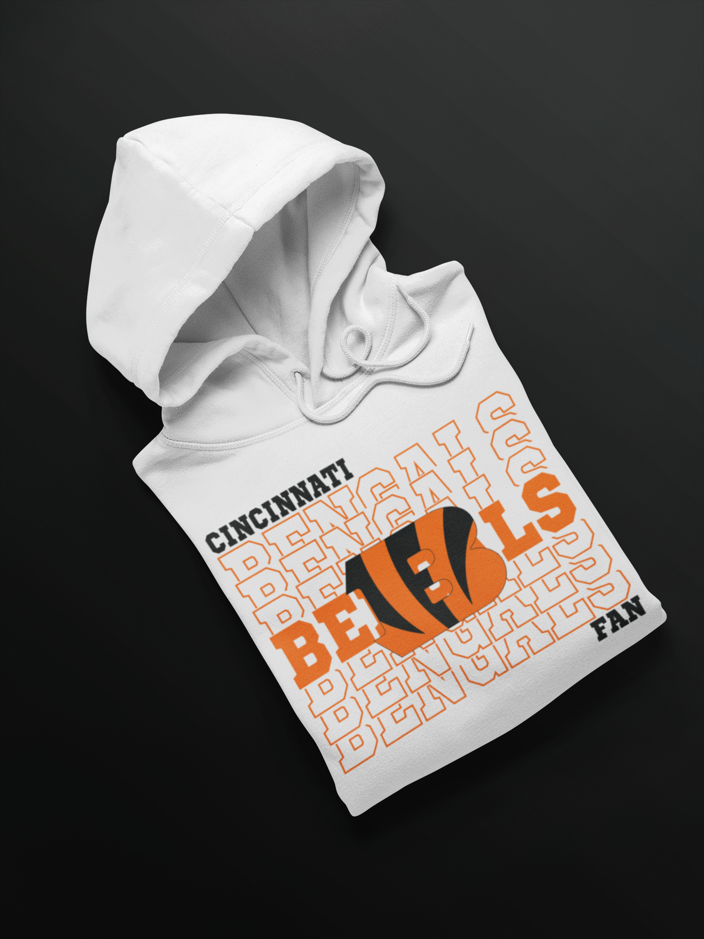 Football Stacked Hoodies