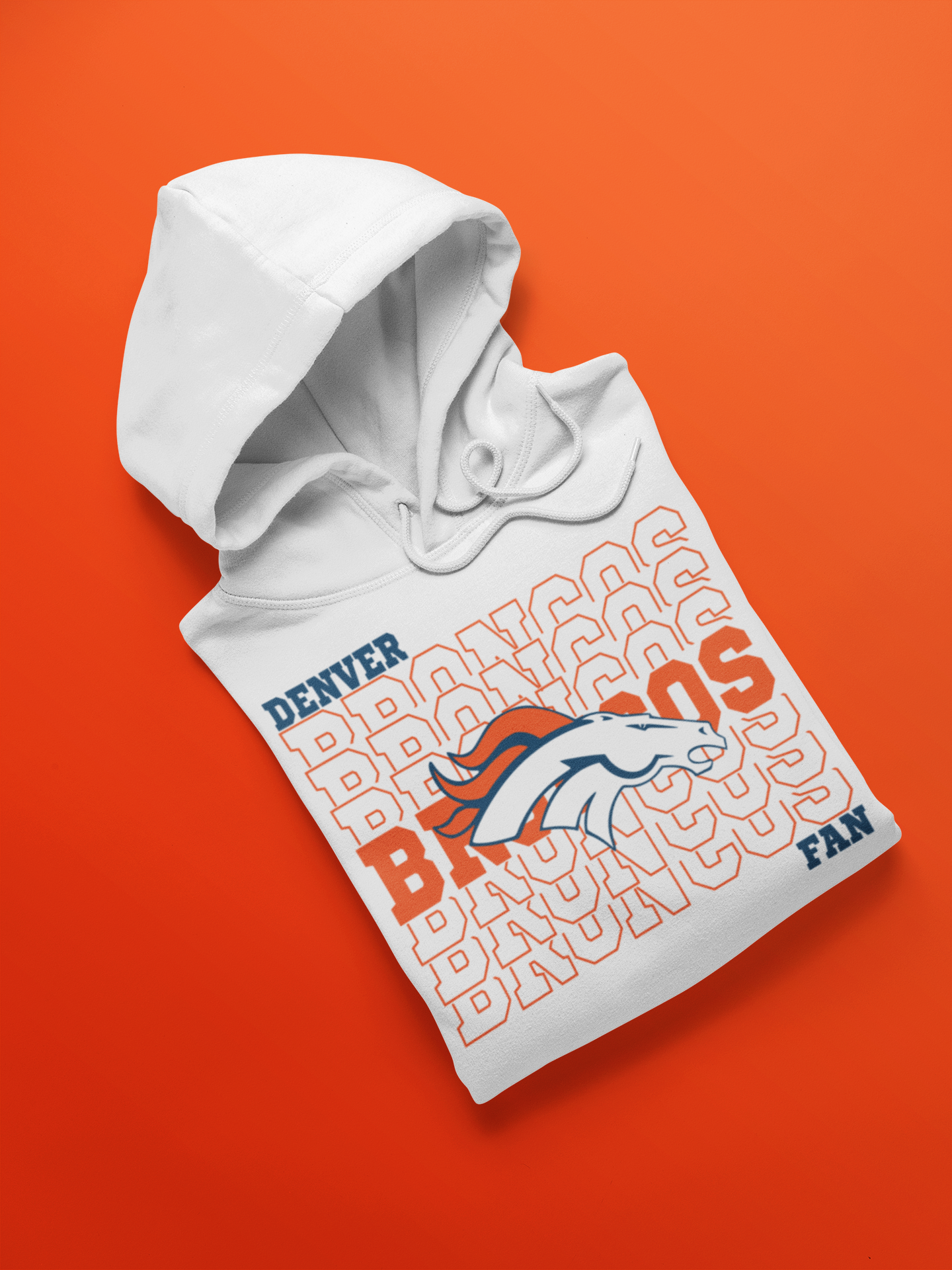 Football Stacked Hoodies