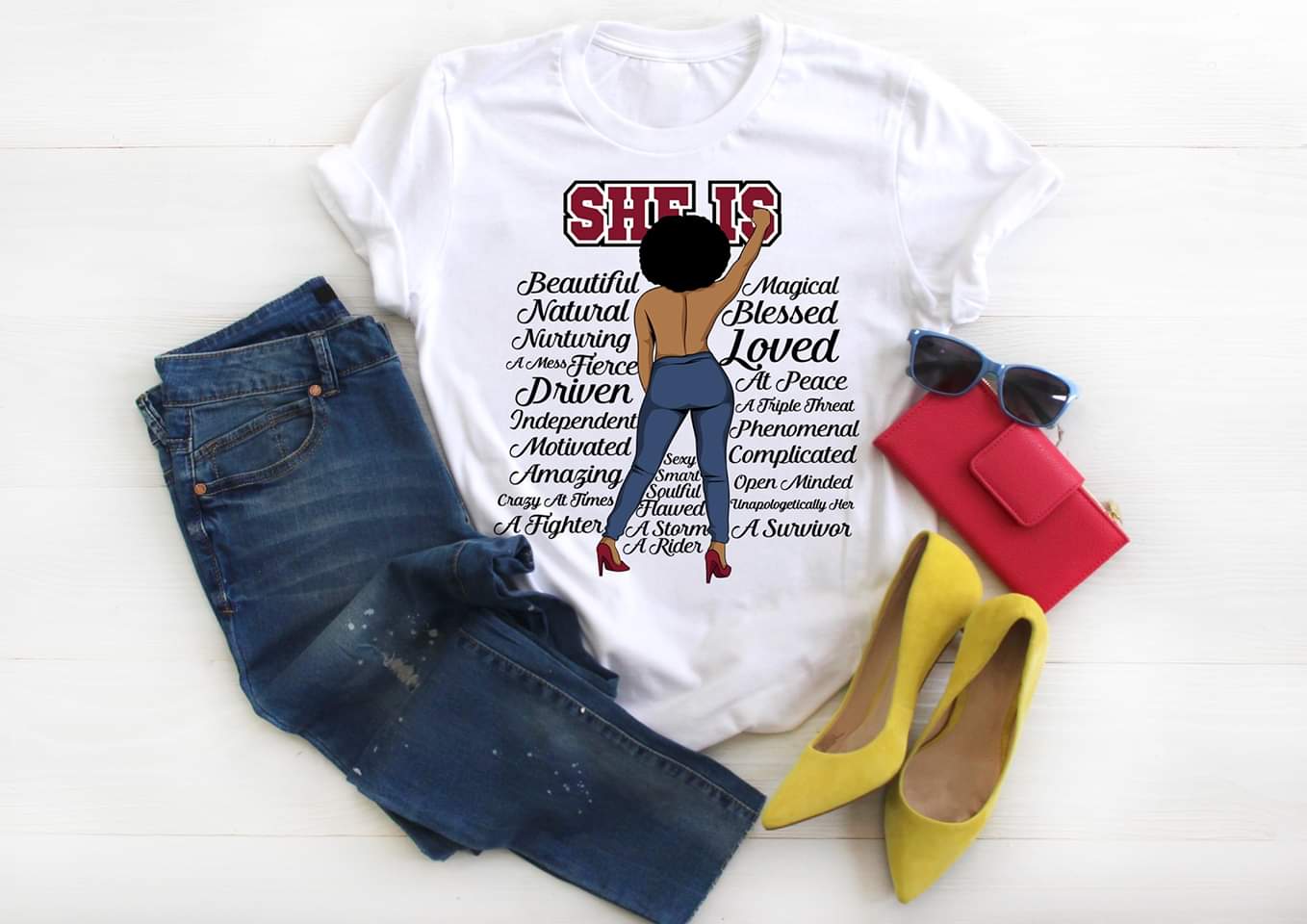 SHE IS (T-Shirt)