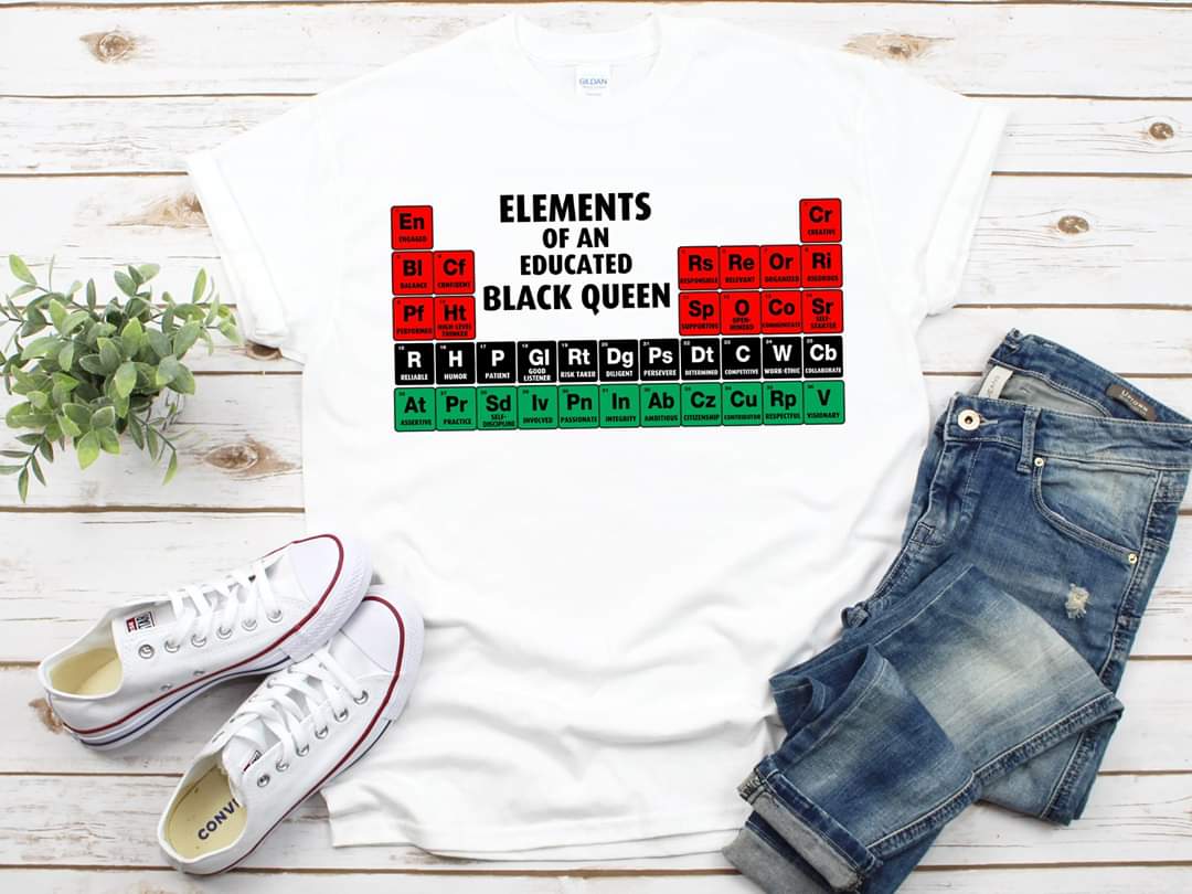 Elements of a Educated  Black Queen