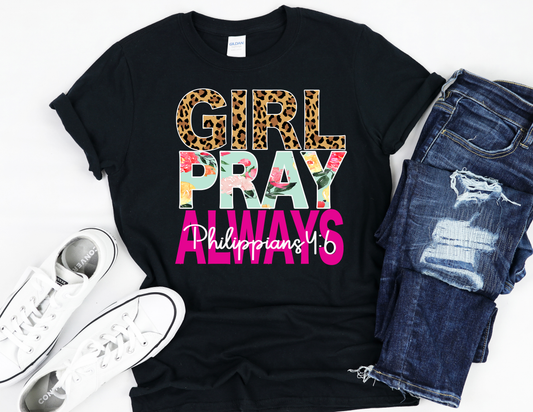 Girl Pray