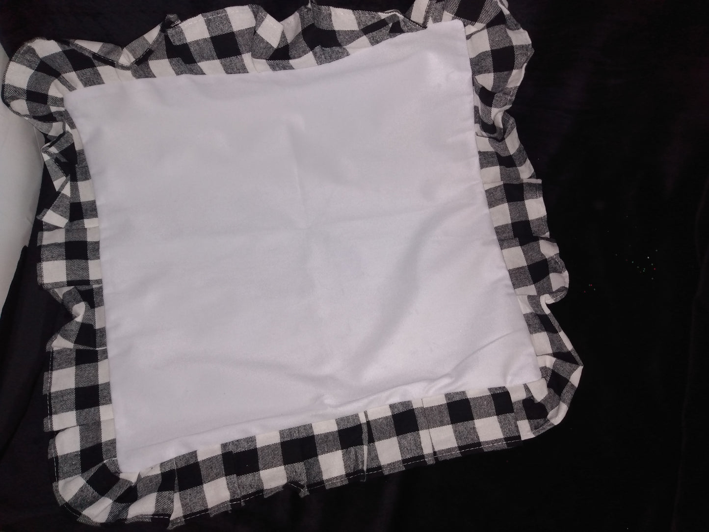 Plaid pillow covers