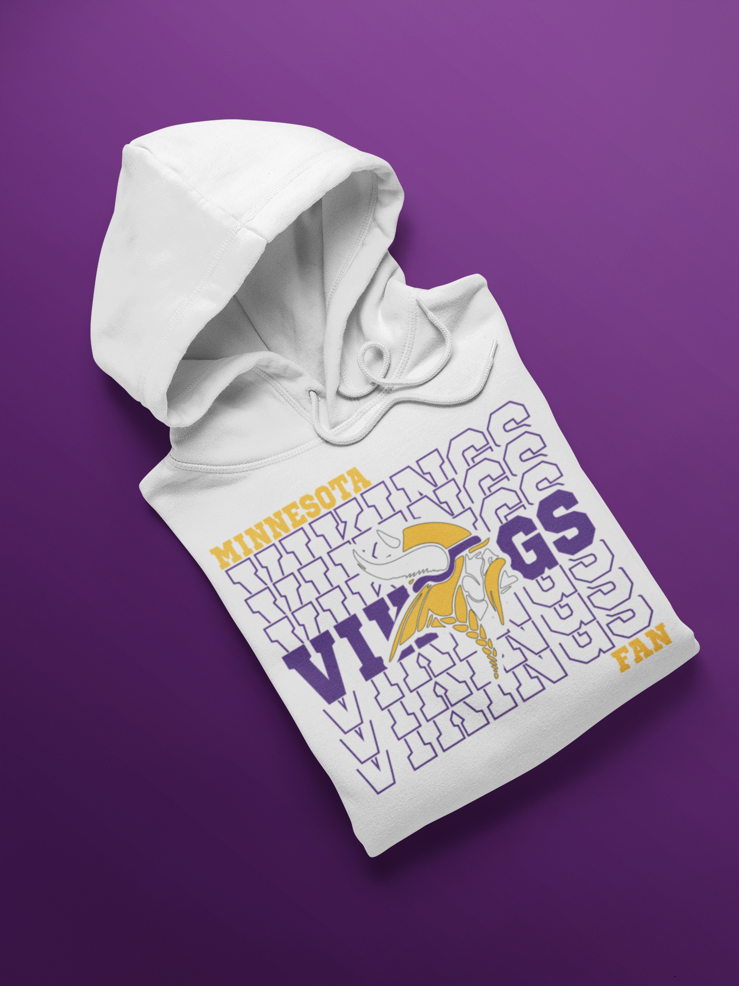 Football Stacked Hoodies