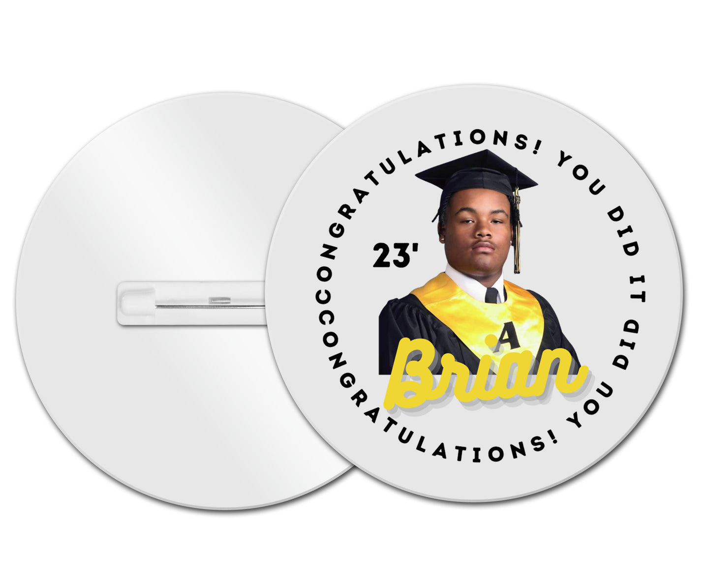 Grad Buttons