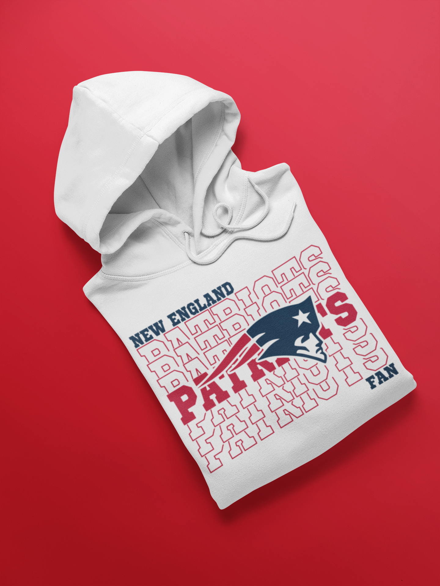 Football Stacked Hoodies