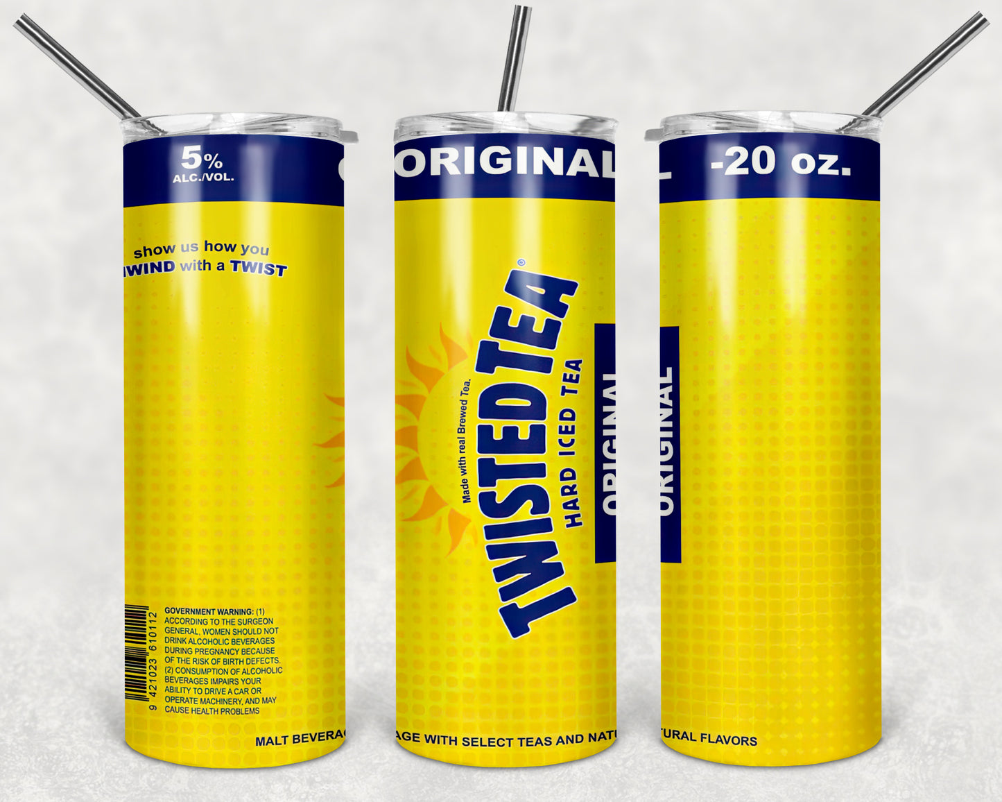 Twisted Tea 20 Oz Tumbler