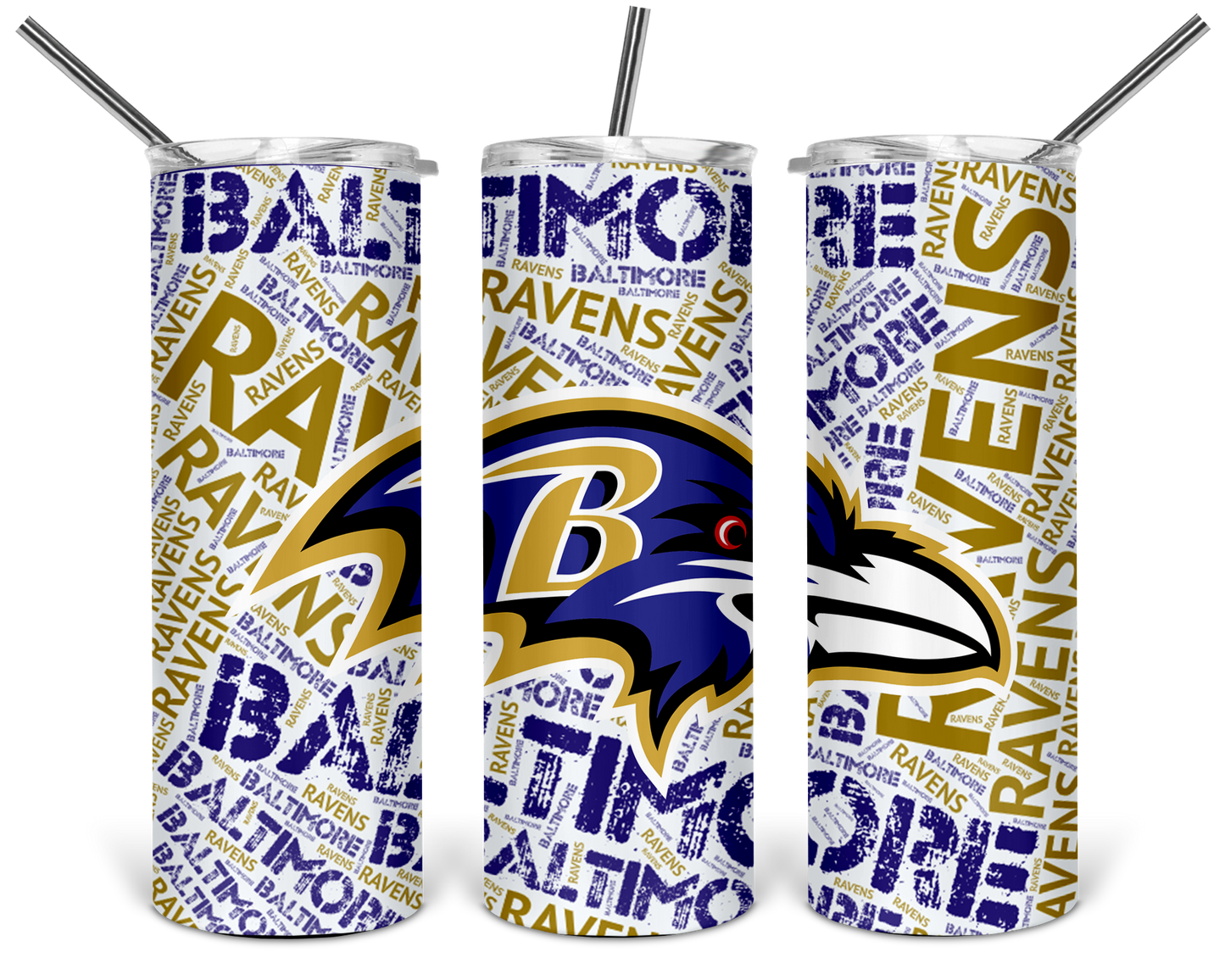 NFL Inspired Word Art  20 0z Tumbler