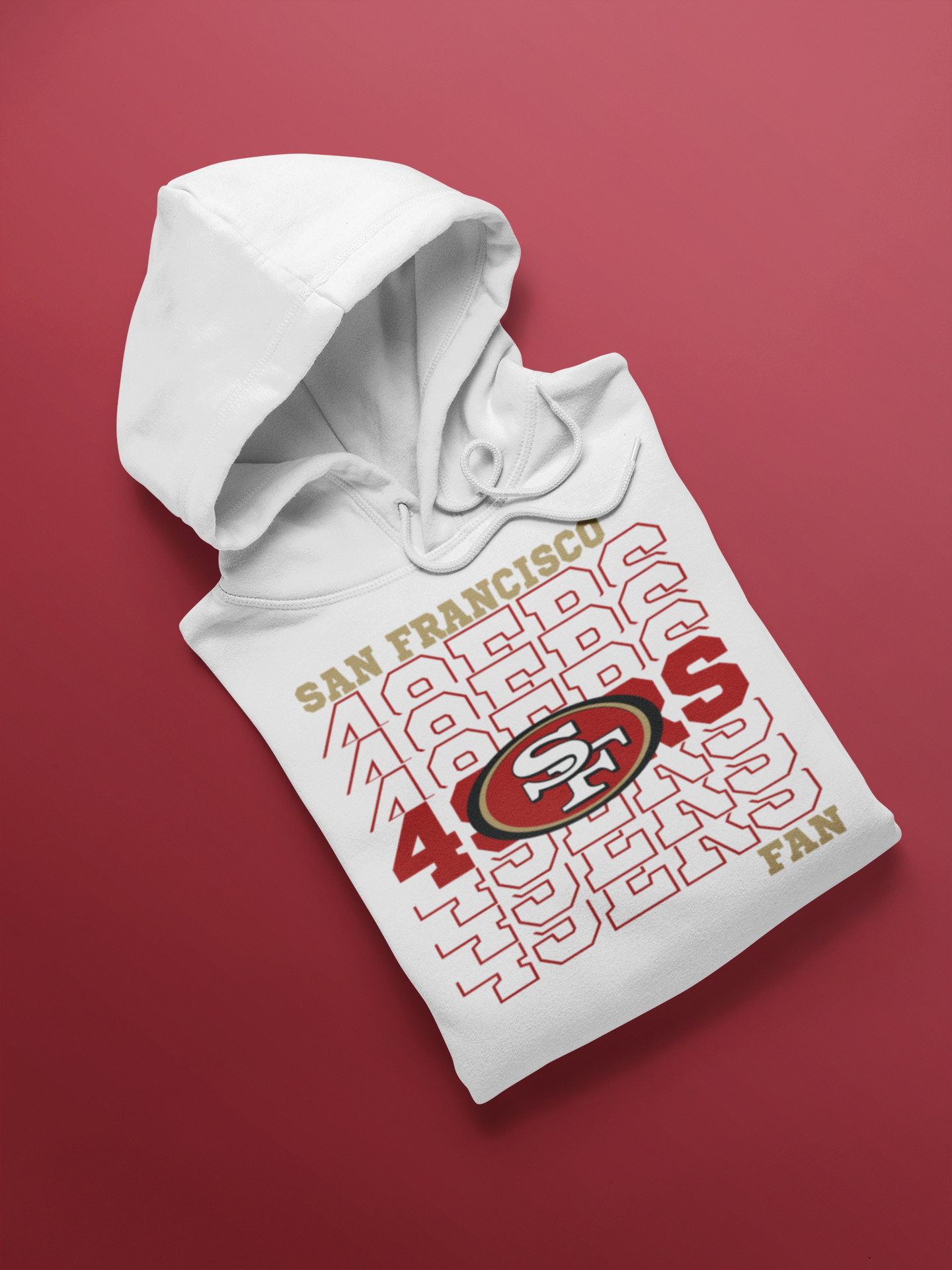 Football Stacked Hoodies