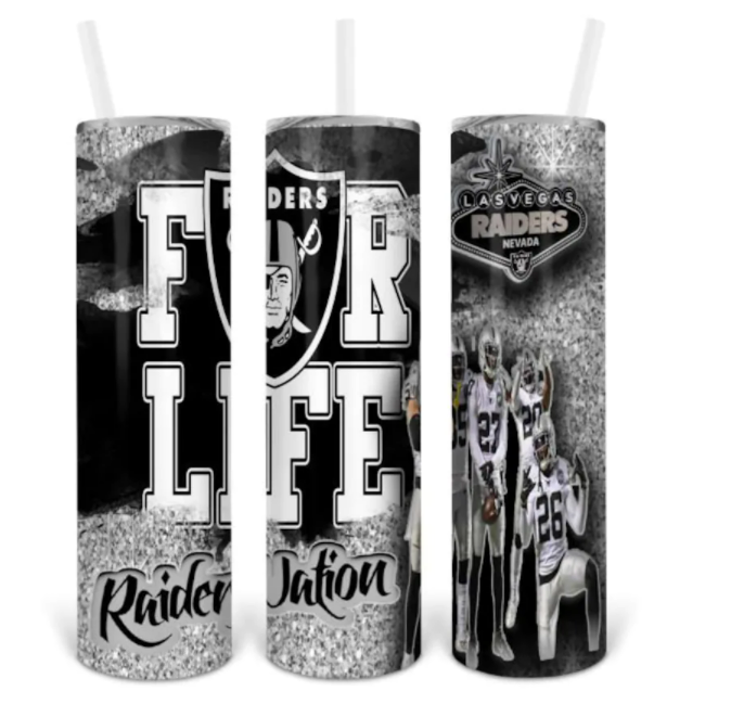 Raiders for Life Tumbler