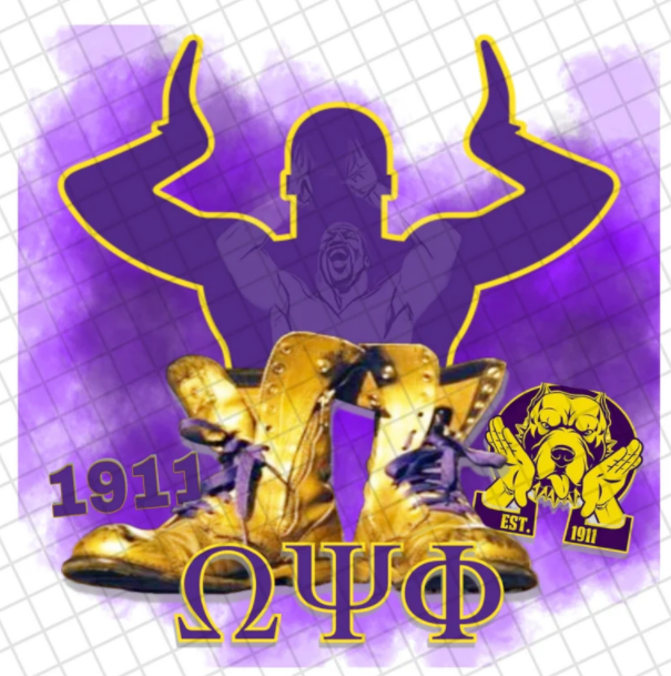 Omega Psi Phi Tumbler