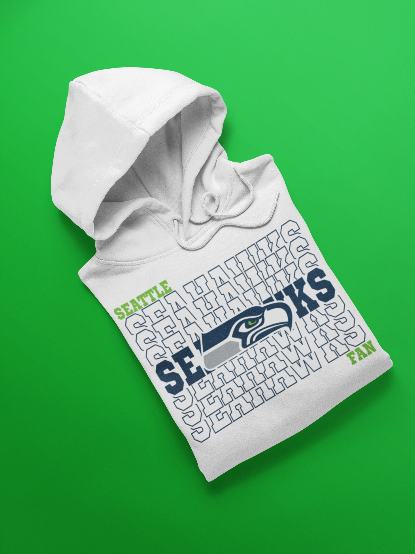 Football Stacked Hoodies